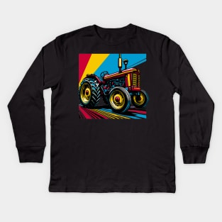 Tractor Kids Long Sleeve T-Shirt